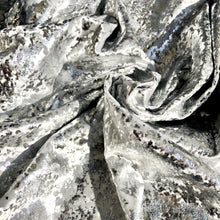 Load image into Gallery viewer, Gilded Stretch Crushed Velvet Half Yard
