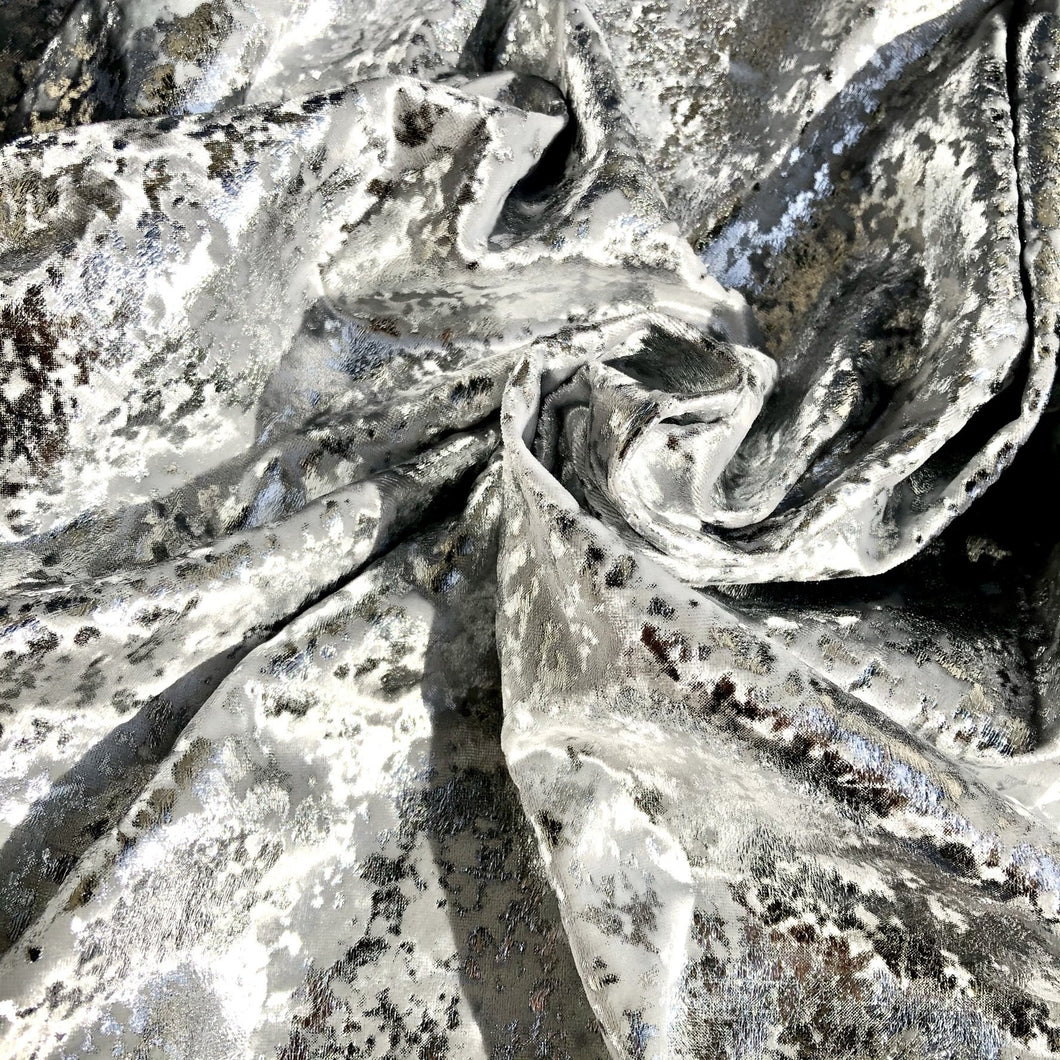 Gilded Stretch Crushed Velvet Half Yard