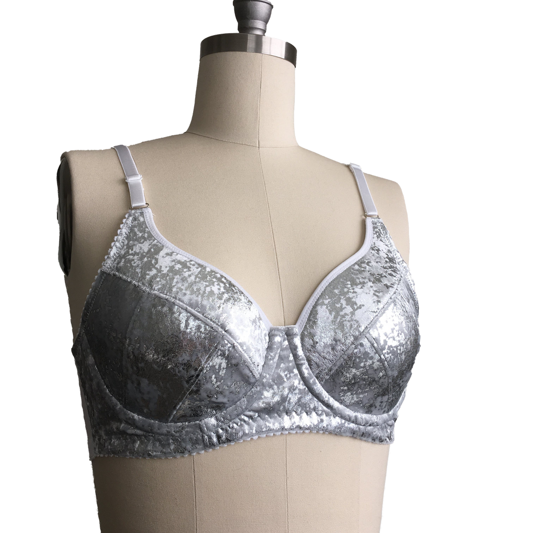 Bra Builder Combo - Gilded Crushed Velvet Bra Kit