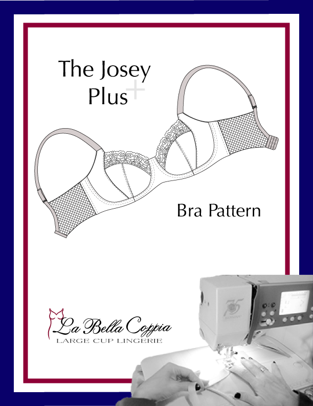 Josey Plus Bra Pattern Digital Download