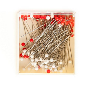 Glass Head Silk Pins