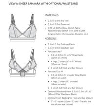 Load image into Gallery viewer, Sahaara Downloadable Bra Pattern