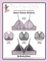Load image into Gallery viewer, Sweet Sixteen Bralette Pattern