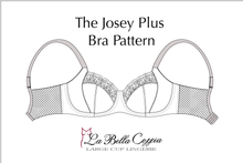 Load image into Gallery viewer, Josey Plus Bra Pattern Digital Download