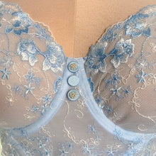 Load image into Gallery viewer, Singing the Blues Lace Bra Kit with Jordy Bralette Option