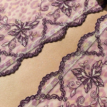 Load image into Gallery viewer, Tulle Lace #312- 9 1/2&quot; Leopard Butterfly