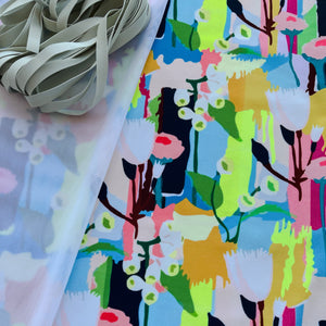 Contemporary Floral Swimsuit Kit