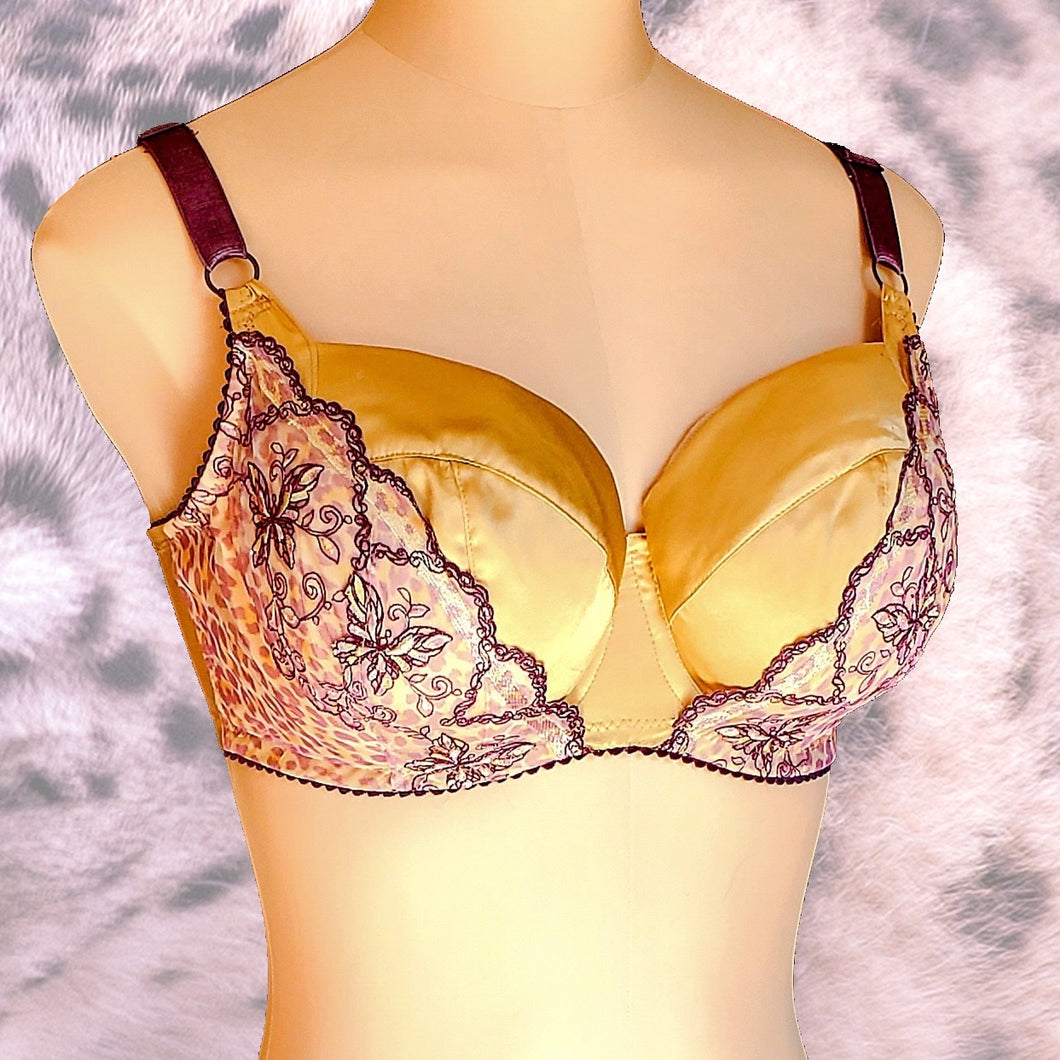 Leopard Butterfly Lace Bra Kit – Bra Builders