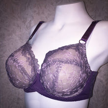 Load image into Gallery viewer, Tulle Lace 126- 8 3/4" Smoke and Mirrors lace