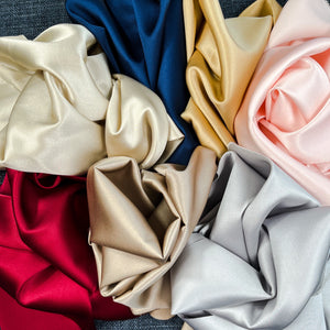 The Silk Collection - Stretch Silk Satin Half Yard