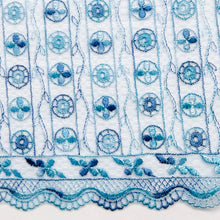 Load image into Gallery viewer, Tulle Lace #324 - 9&quot; Blue Skies