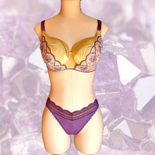 Load image into Gallery viewer, Leopard Butterfly Lace Bra Kit