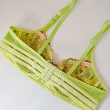 Load image into Gallery viewer, Lime Blossom Bra and Panty Kit
