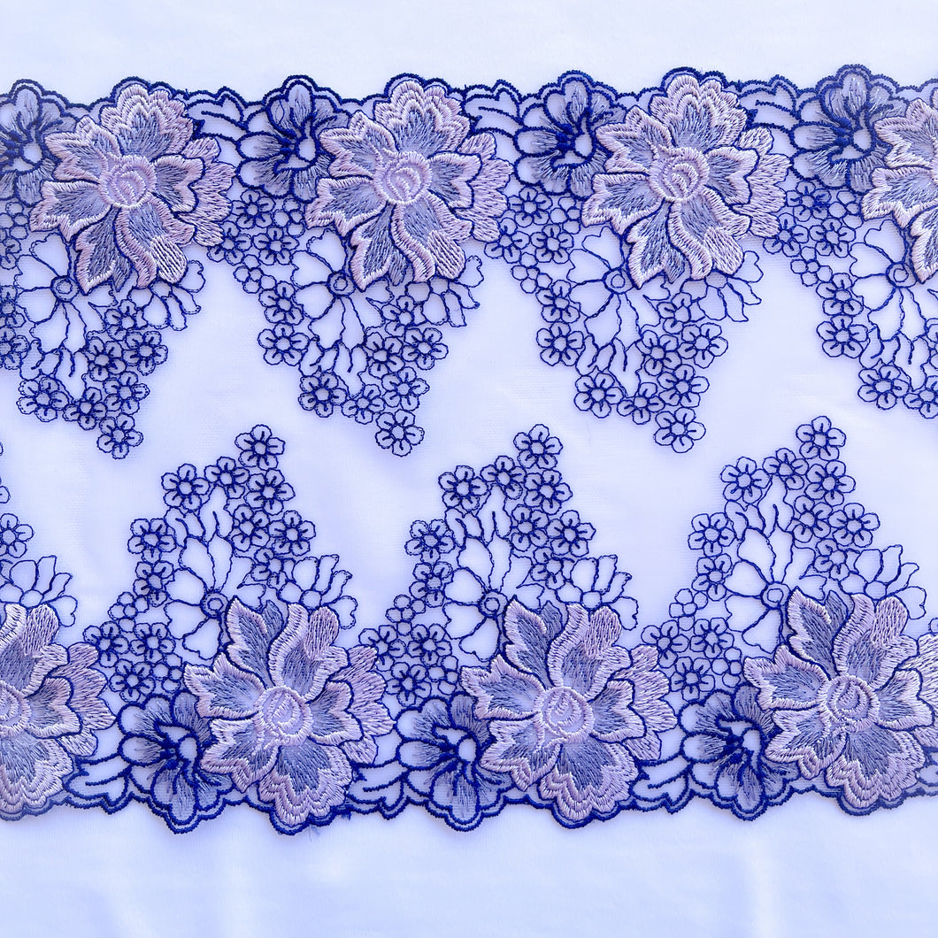 Tulle Lace #342 - Lavender's Blue 8 1/2