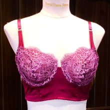 Load image into Gallery viewer, Spiced Wine Lace Bra Kit