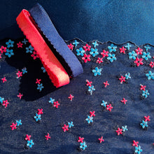 Load image into Gallery viewer, Tulle Lace #143- 8 3/4&quot; Field of Flowers